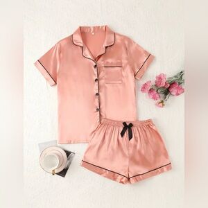 Satin Pajama Set - package never opened